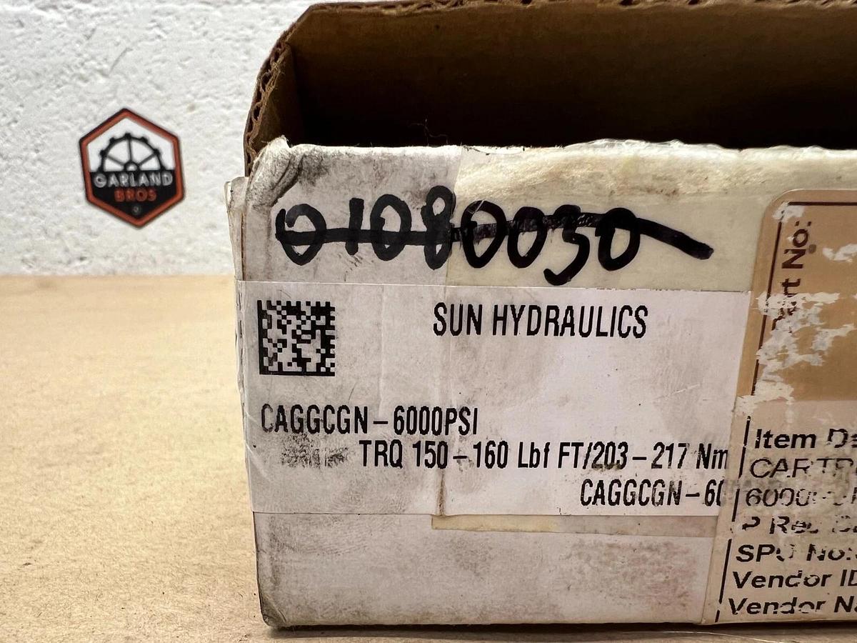 Used Sun Hydraulics CAGGCGN 6000 PSI Valve