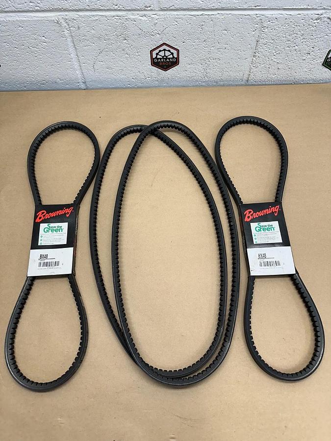 Used Browning BX48 V-Belt, Lot of 4 *NEW*
