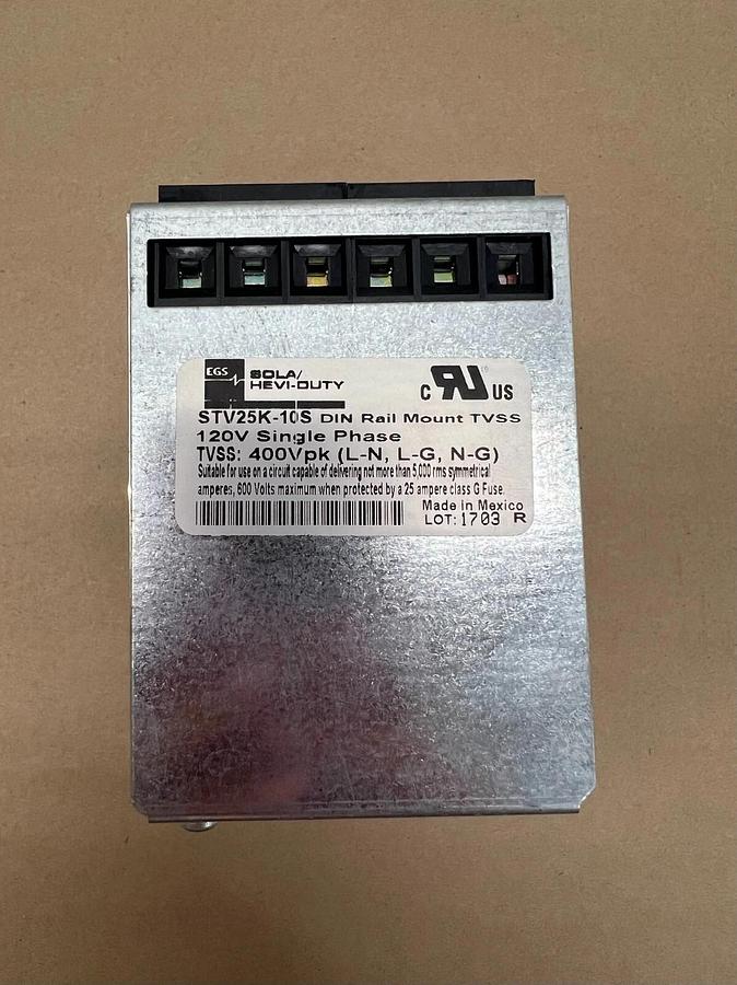 Used Sola STV25K-10S Surge Suppressor