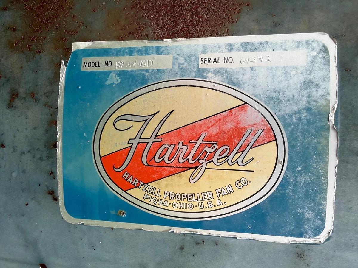 Used Hartzell Fan VA29-BD Inline Axial Fan