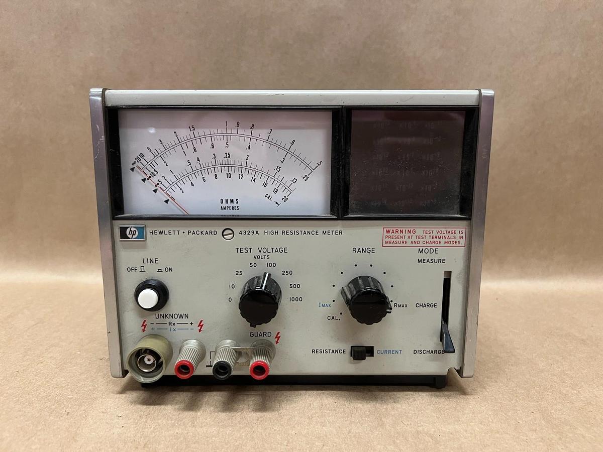 Used Hewlett Packard - 4329A - High Resistance Meter - Great Condition