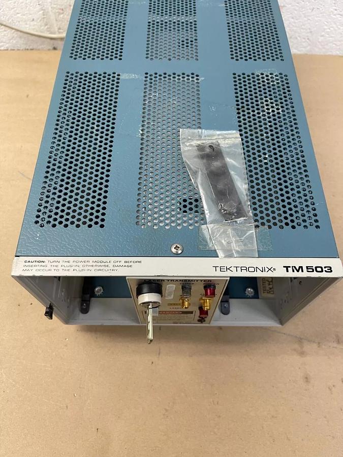 Used Tektronix TM 503 Chassis Power Supply, w/ Lasertron Model QLX