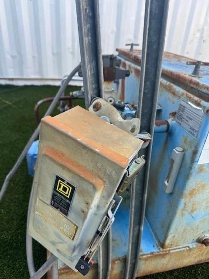 Used Hydraulic Power Unit 30 Gal Tank, 7-1/2Hp Motor, Parker D1VW1CNYCF 75