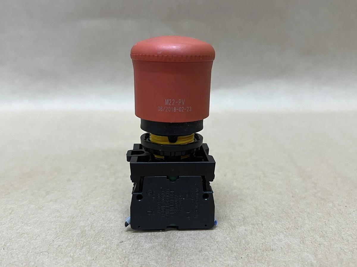Used Eaton M22-CK01 Emergency Stop Switch - Lot of 3