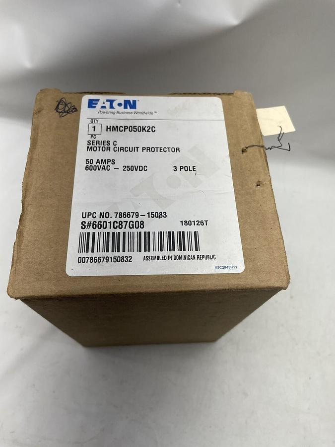 Used Eaton MCC Bucket Size 2 Starter (AN19GNO), 70A Breaker (HMCP070M2C) *NEW*