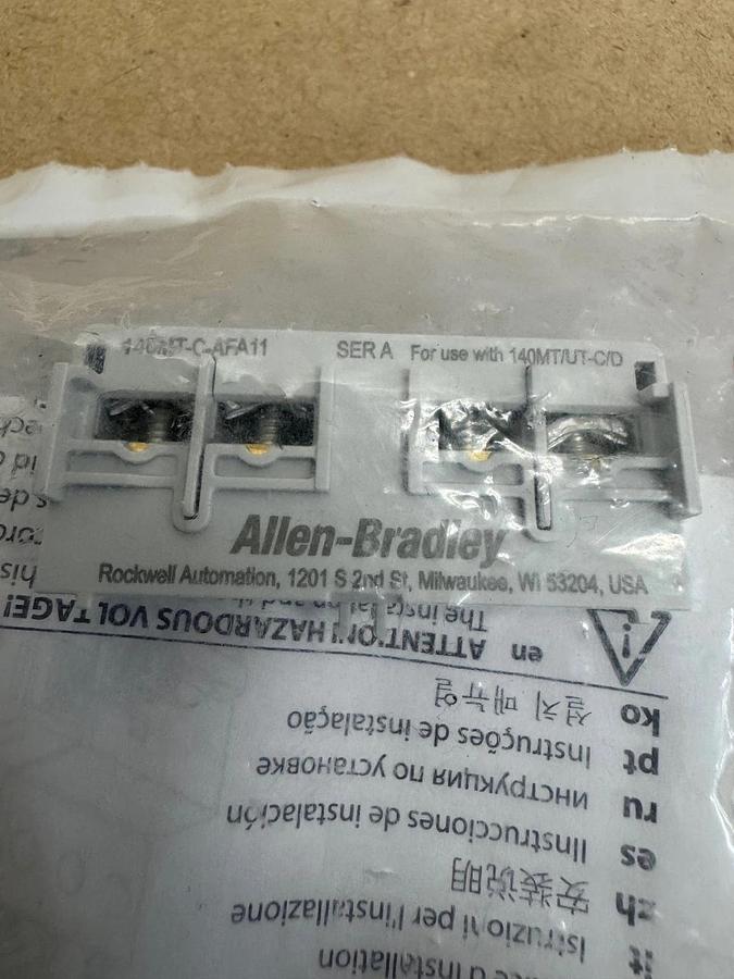 Used Allen Bradley 140MT-C-AFA11 Auxiliary Contact *NEW*