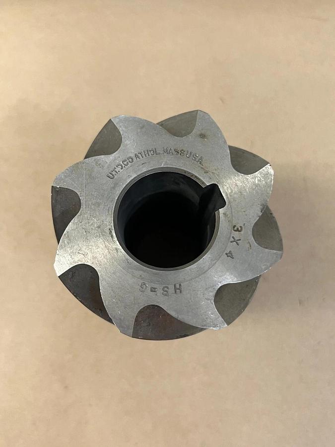Used Union Twist Drill Company 3x4 HS-G Milling Cutter