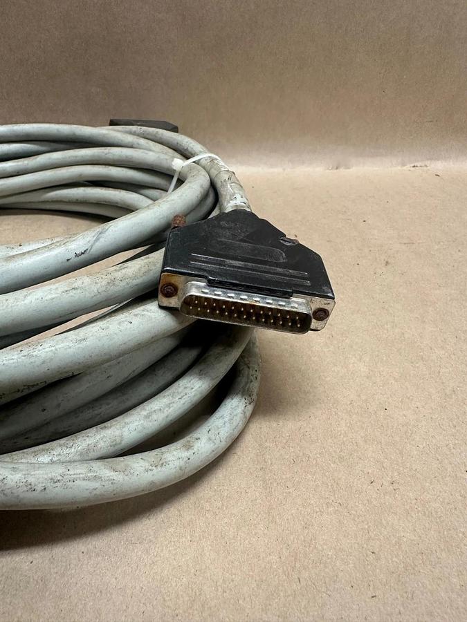 Used Lapp Kabel Stuttgart 12x2x0.25 Unitronic Liycy TP w/ Male 25 Pin Connector