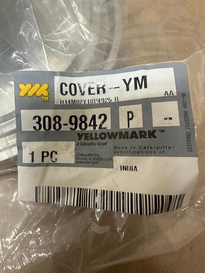 Used CAT 308-9842 Cover-YM *FACTORY SEALED*