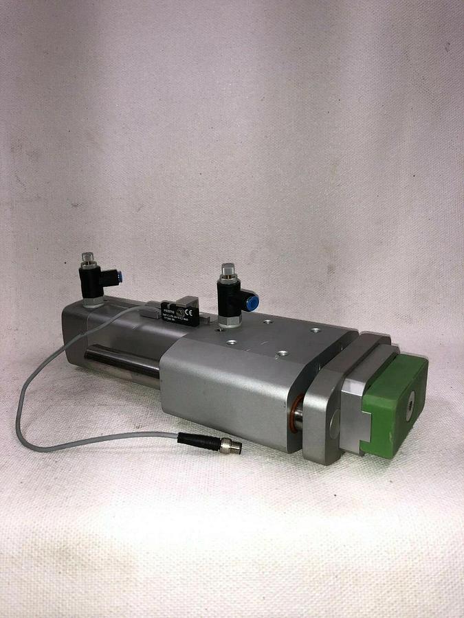 Used Festo DGRF-C-GF-40-80-PPVA-R Pneumatic Cylinder Guided Drive w/ Proximity Sensor