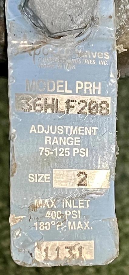 Used Apollo Valves 36HLF208 Water Pressure Valve