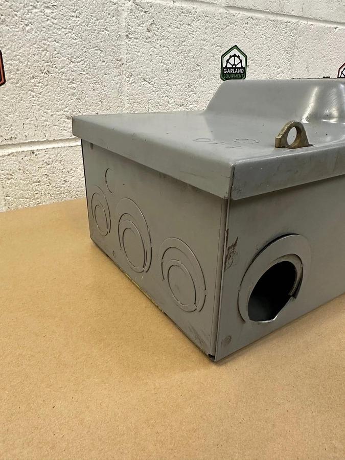 Used Square D HU363RB Disconnect Switch, 100A 600VAC Non Fused