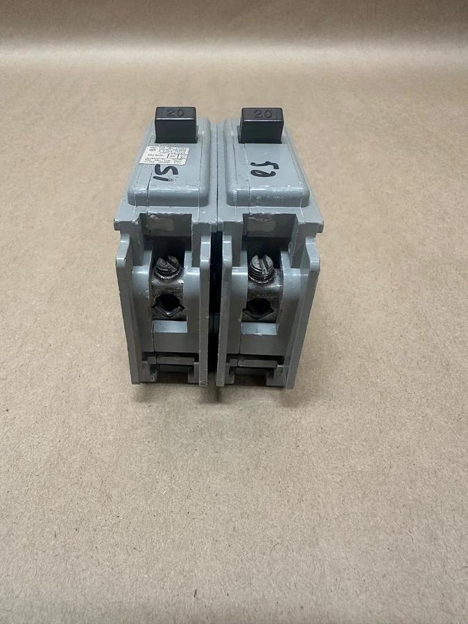 Used I-T-E Imperial Corp. EQ-B 20A, 2 Pole Circuit Breaker