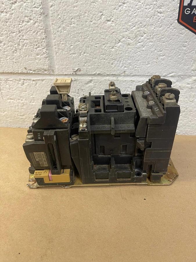 Used Allen-Bradley 509-BOD Series B, 27 Amp Max, 600 VAC Max, 60 Hz, Starter