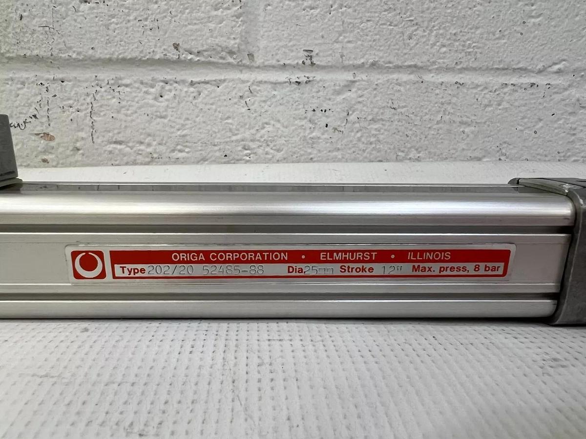 Used Origa 202/20 12” Stroke Rodless Cylinder