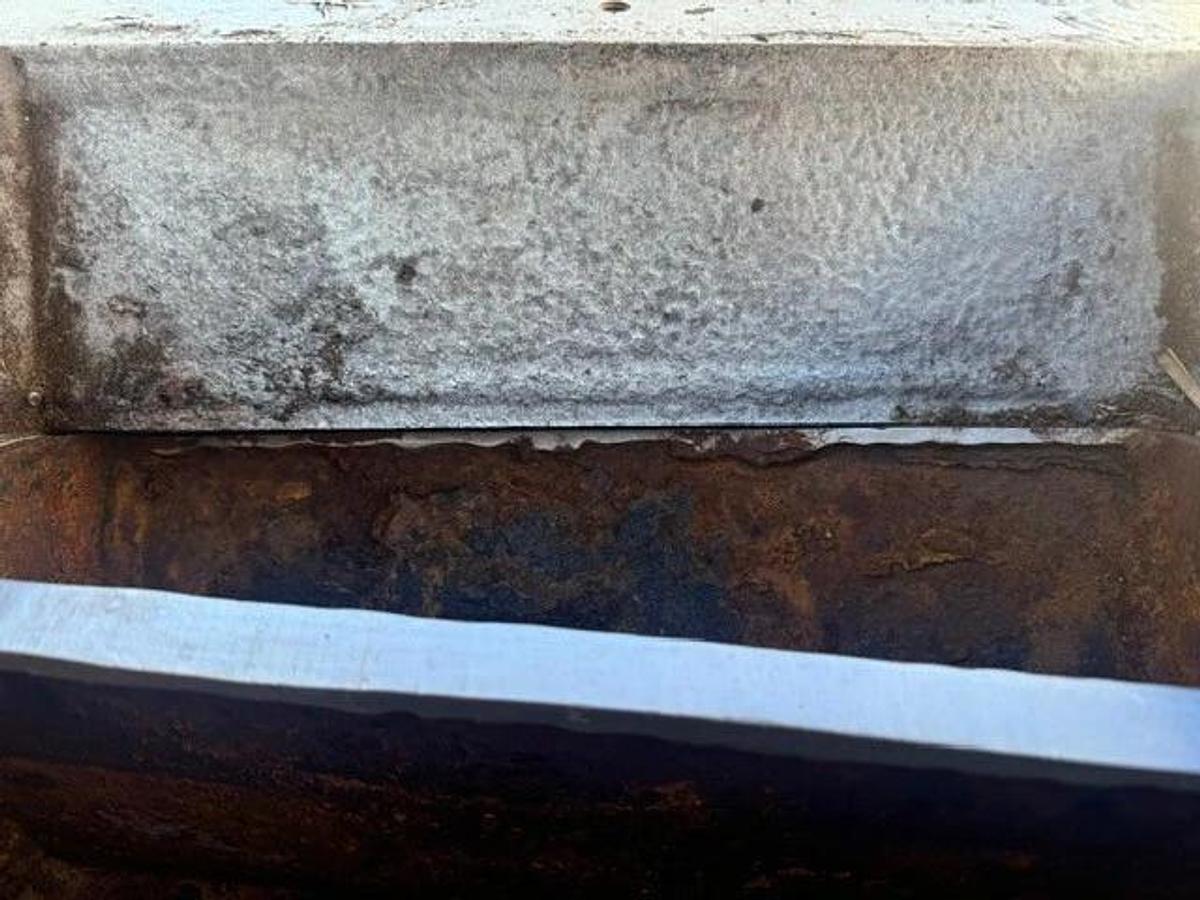 Used Rotary Airlock Feeder 16x16 Toshiba 5HP @ 1725RPM Falk 5203 J25 A, 26.94:1 Ratio