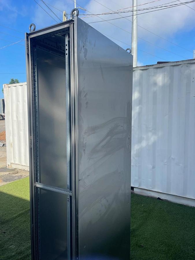 Used Rittal TS 8012.019, Freestanding Stainless Steel Enclosure, Material No. 9978422