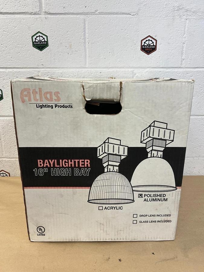 Used Atlas BK1640PQ-P Baylighter 16” High Bay (Missing Manual/Bulb)