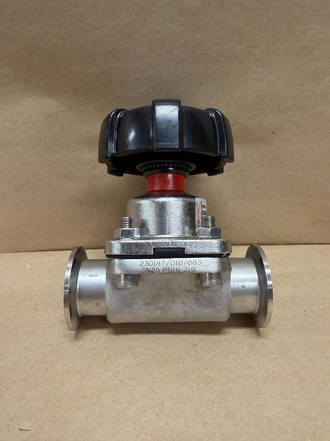 Used GEMU 9673025Z-0 Pneumatic Diaphragm Valve