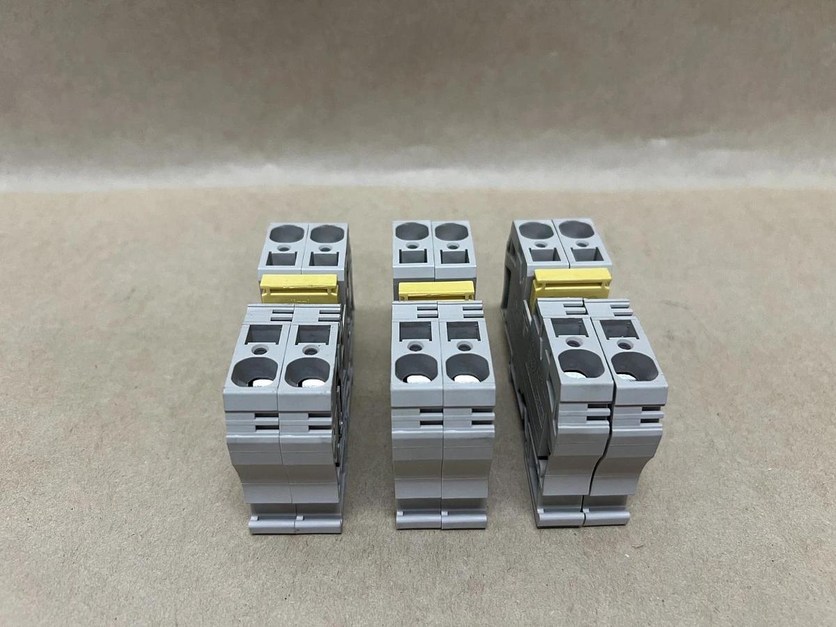 Used Weidmüller ZDU 16 Terminal Block - Lot of 3