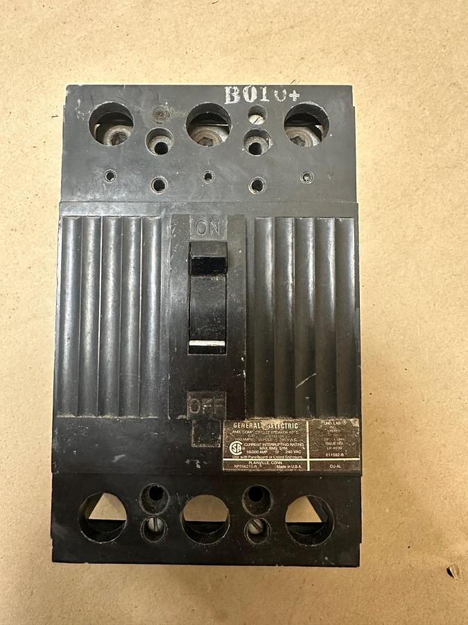 Used General Electric TQD32150 150A 3 Pole Circuit Breaker