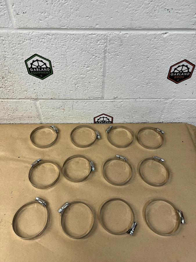 Used 3” Hose Clamps W60 - Lot of 12