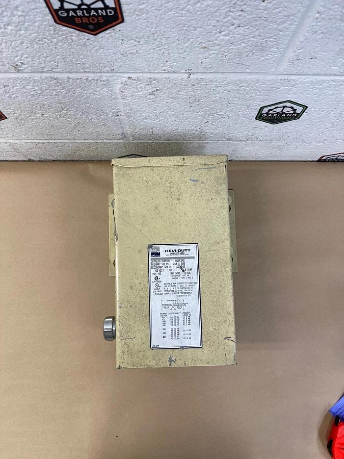 Used EGS Electrical HS5F3AS, HEVI-DUTY 3.0 KVA 1 Ph 60Hz Pri: 240/480, Sec: 120/240