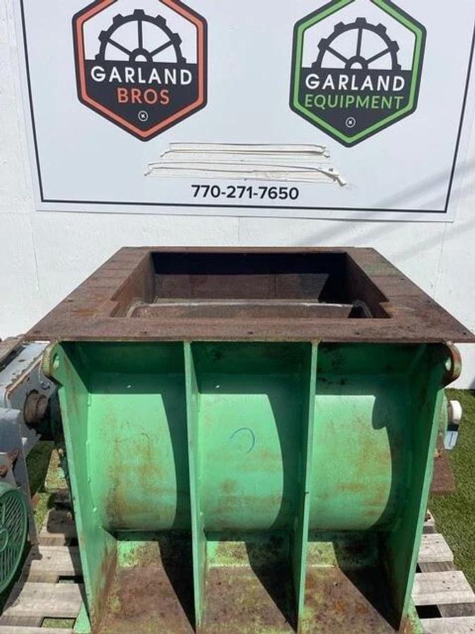 Used Rotary Airlock Feeder 30x30, Toshiba 7.5Hp, 1750RPM, Falk 2215J 25 Ratio 24.94:1