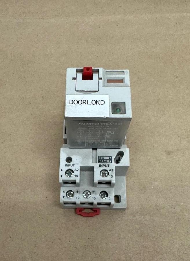 Used AutomationDirect 783-3C-120A Relay w/ 783-3C-SKT Base *NEW*