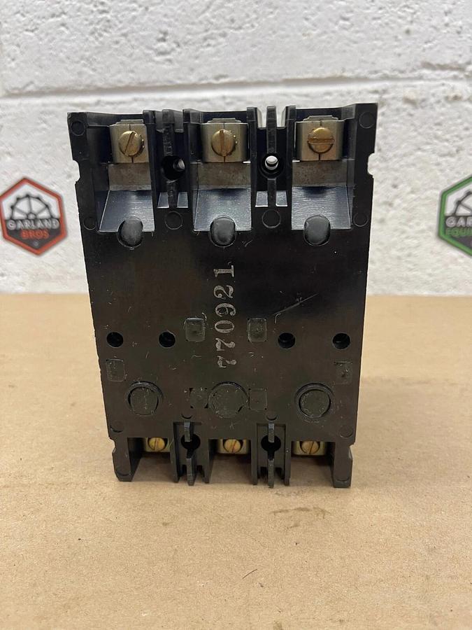 Used Westinghouse FB3060L, Circuit Breaker, 60 Amp, 3 Pole, 600 VAC