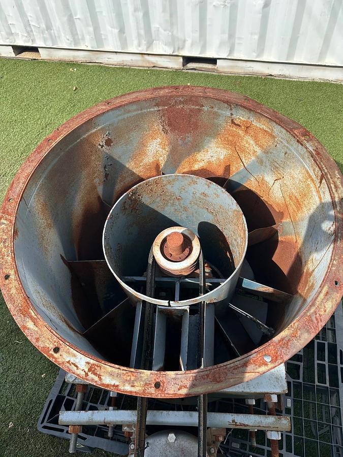 Used Hartzell Fan VA29-BD Axial Inline Blower, 20Hp @ 1760RPM, 575V