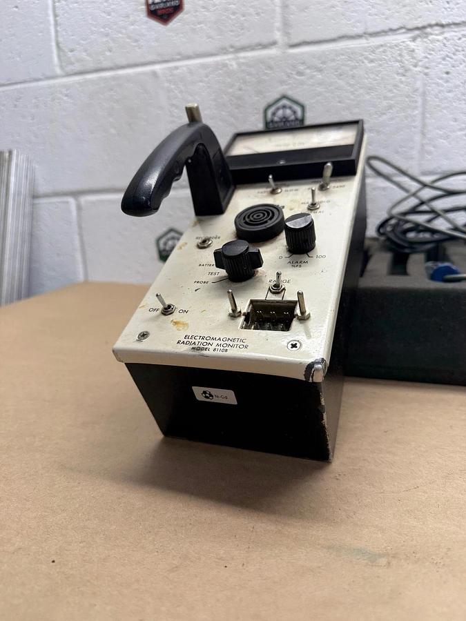 Used NARDA 8110B Microline Electromagnetic Radiation Monitor with 8120A Probe