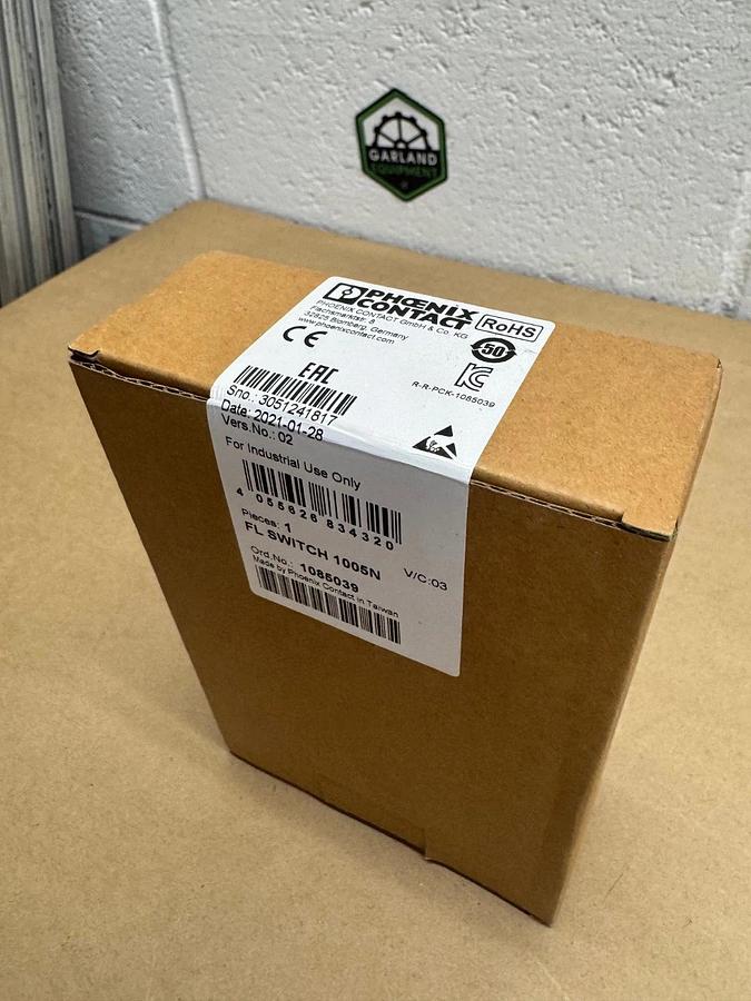 Phoenix Contact FL Switch 1005N Ethernet Switch *FACTORY SEALED*