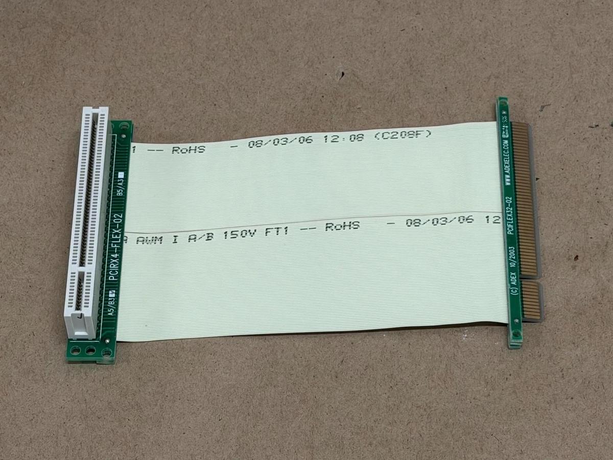 Used ADEX PCIRX4-FLEX-02 Flexible PCI Express *NEW*