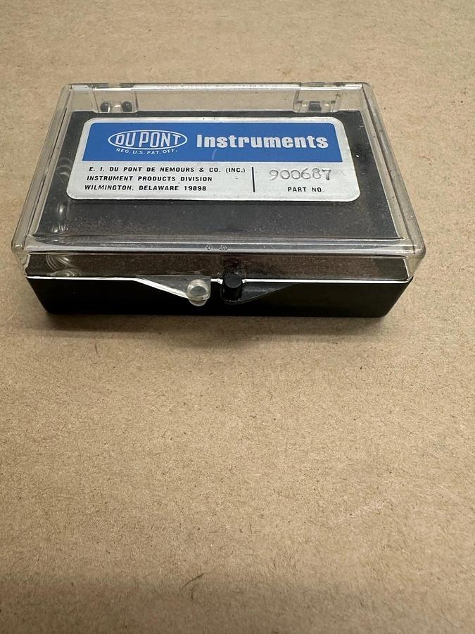 Used Dupont Instruments 900687 Aluminum Testing Trays *NEW*