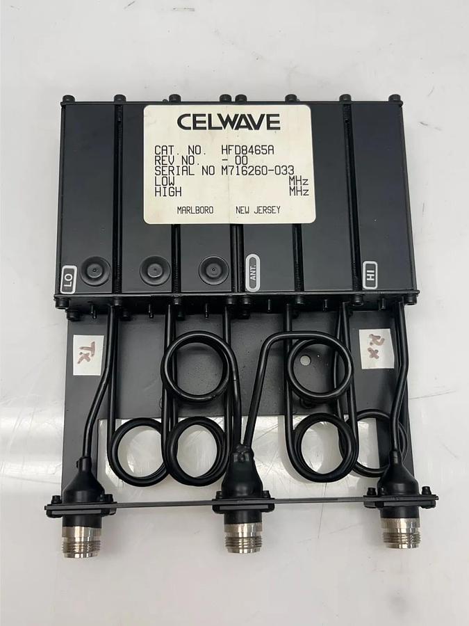 Used Motorola Celwave HFD8465A Radio Repeater Duplexer