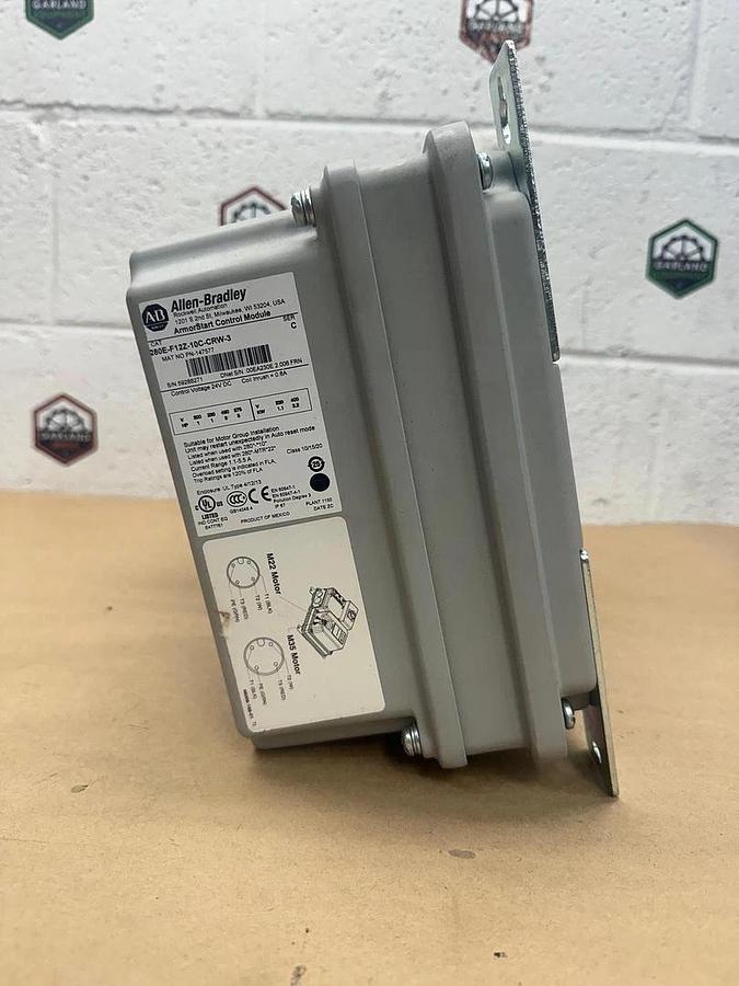 Allen Bradley 208E-F12Z-10C-CRW-3 Combination Starter and Base, Series C