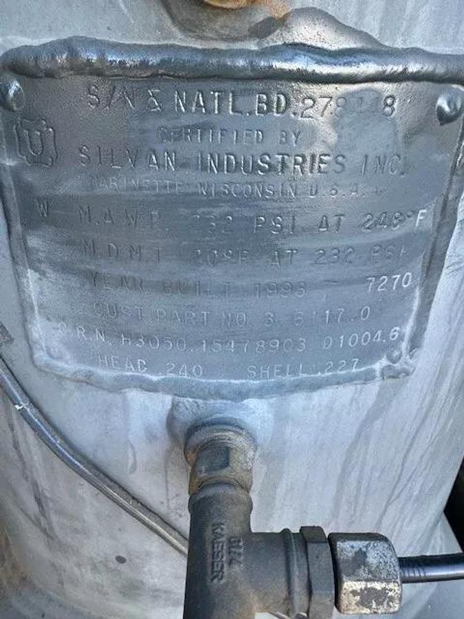 Used Kaeser ES 290 Screw Compressor, 110 Psig, 1014 CFM, 1800RPM, 200Hp, 3 Ph 460V