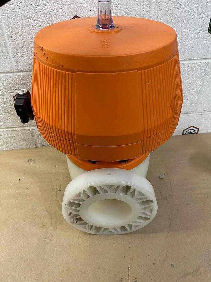 Used Georg Fischer 198 150 738 Flanged Diaphragm Valve, 110DN100 Ser 5 980318 34