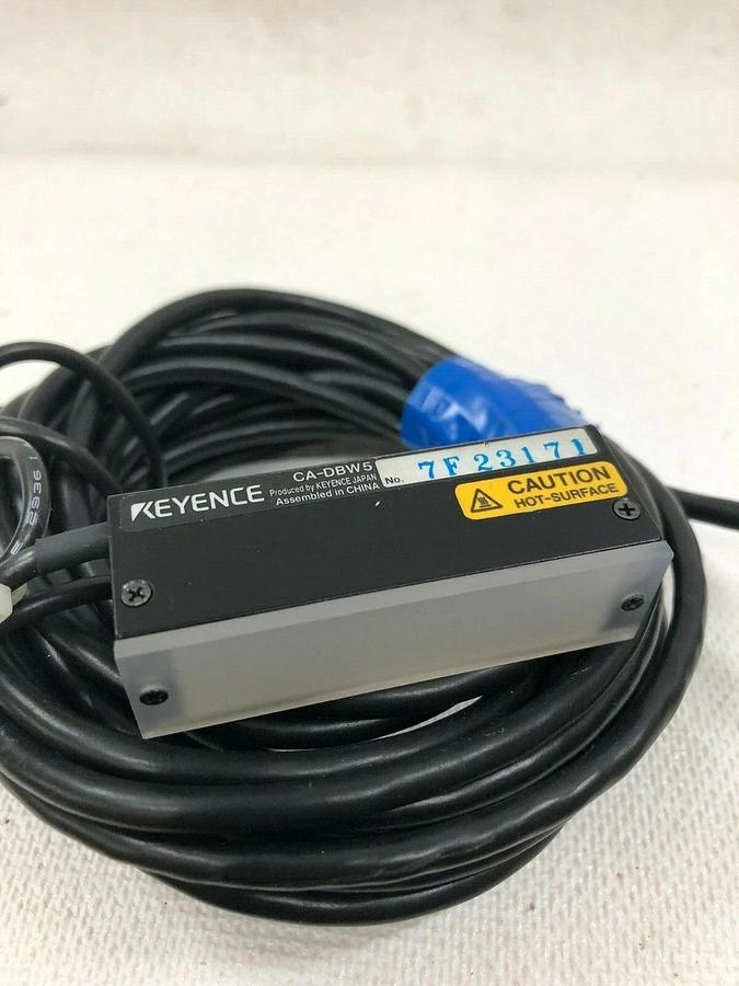 Used Keyence CA-DBW5 Illuminator White Bar Lights - Lot of 2