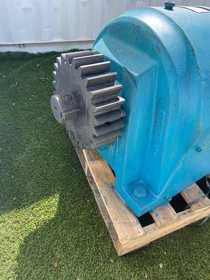 Used Rexnord Link-Belt 2947Y125W Gear Reducer, Ratio 38.4:1, US Elec Motor 15HP