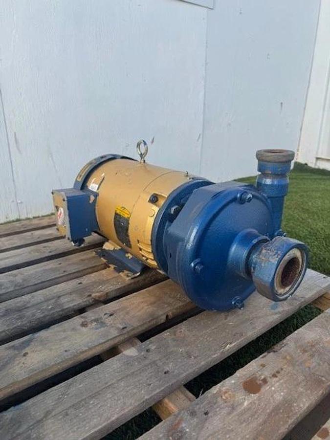 Used Goulds 3656 (Size 1.5x2-8) Pump 5A/1L9C0, Baldor EJMM3711T 10Hp Motor @ 3500RPM