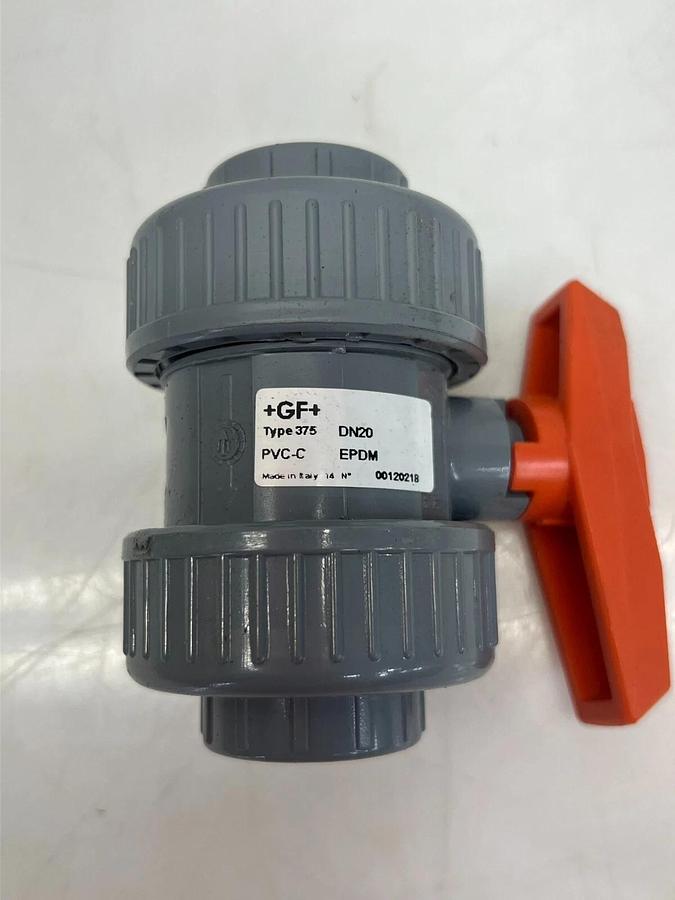 Used Type 375 PVC-C Ball Valve