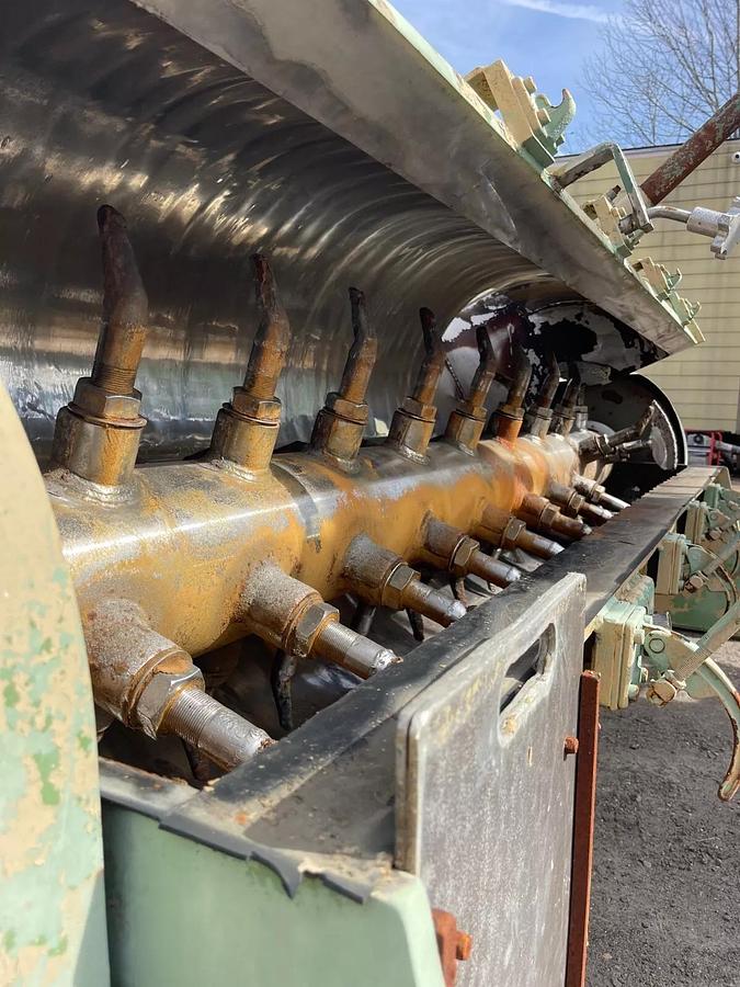 Used Littleford EK75AB Plow Continuous Mixer, Chamber 103”x32”, Inlet 20"x16"