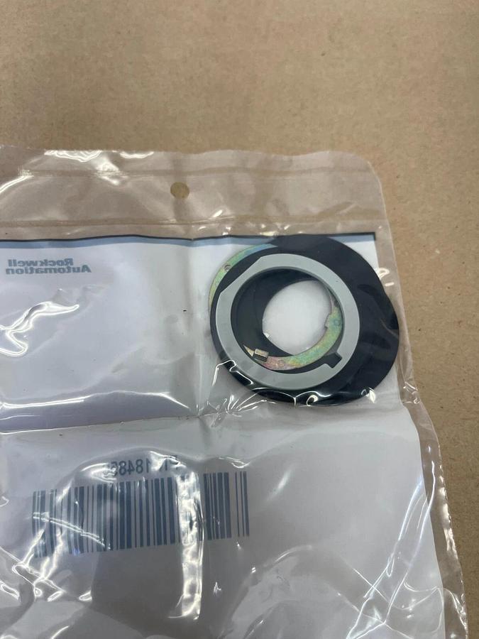 Used Allen-Bradley 800T-PB16, 30mm Momentary Push Button, Ser T, 120V AC, 50/60Hz