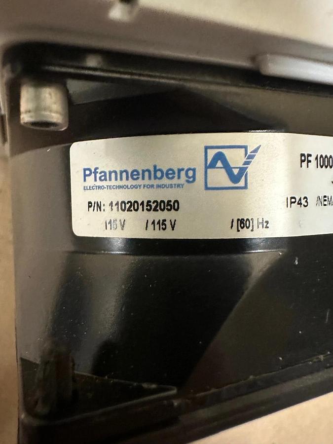 Used Pfannenberg 11020152050 115V Fan