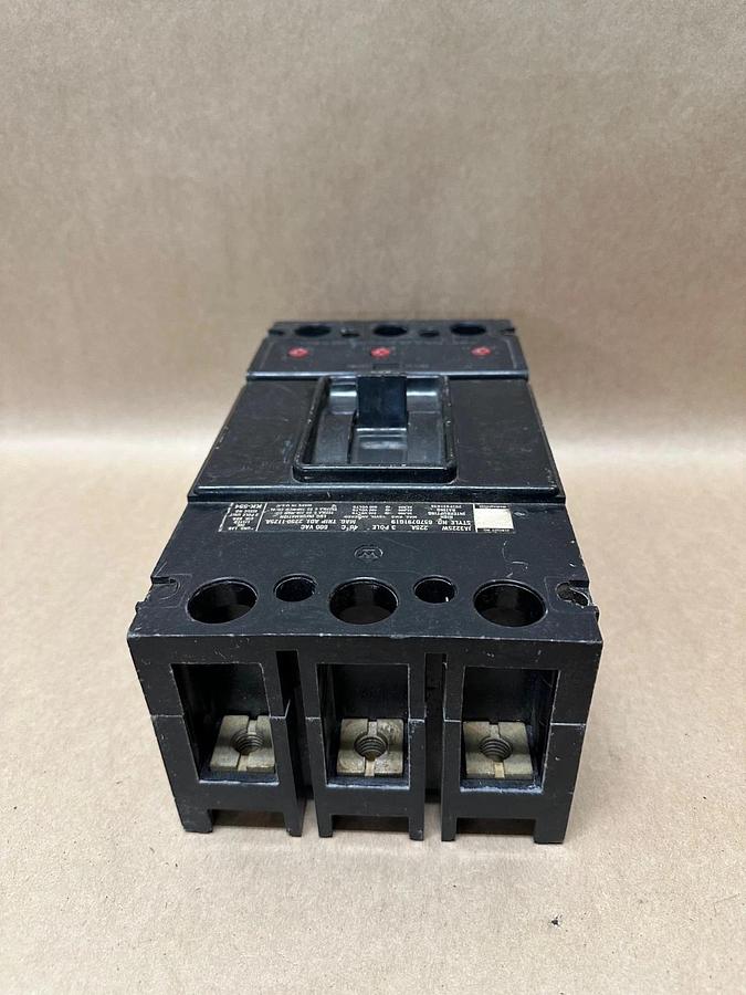 Used Westinghouse JA3225W 225A 3 Pole Circuit Breaker