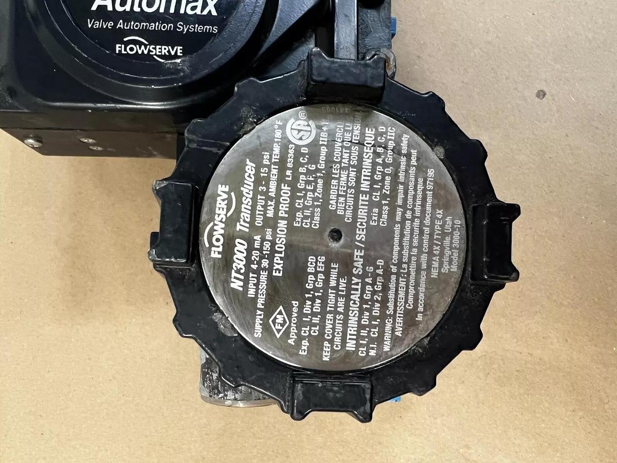 Used Flowserve NT3000 Transducer, Modular Positioning System 5000, Model 52148AT