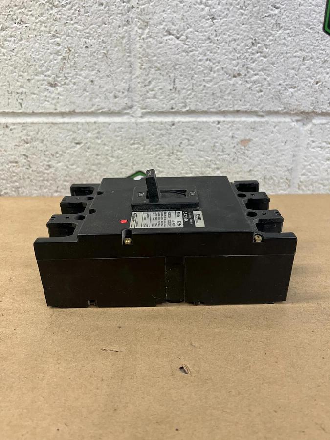 Used Fuji Electric SA203K 3 Pole, 125A Circuit Breaker