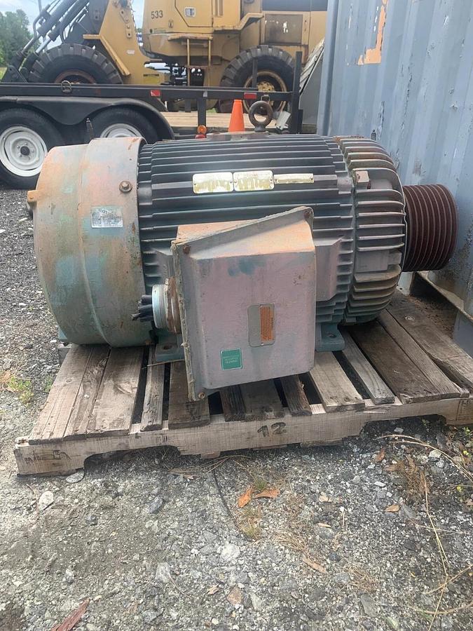 Used Reliance Electric P44G6505A 250HP 1785 RPM 460V 279A 3 Phase Motor
